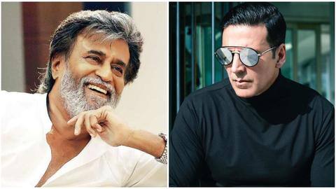 Rajinikanth, Akshay Kumar honored for being highest taxpayers Rajinikanth, Akshay Kumar honored for being highest taxpayers