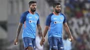 Jasprit Bumrah, Hardik Pandya could be rested for NZ ODIs