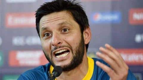 Former Pakistan all-rounder Afridi draws criticism for statement on Taliban Former Pakistan all-rounder Afridi draws criticism for statement on Taliban