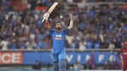 Highest individual scores for India batting at number 5 (ODIs)