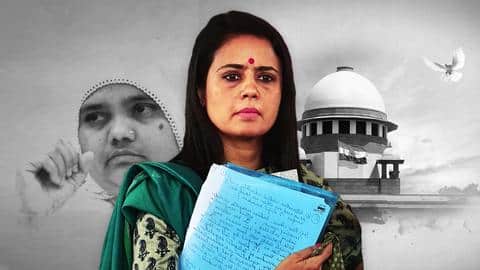 Bilkis Bano case: Mahua Moitra challenges convicts' release in SC Bilkis Bano case: Mahua Moitra challenges convicts' release in SC