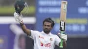 Najmul Hossain Shanto races past 2,500 Test runs: Key stats  