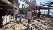 Israel strikes busy Gaza cafe, kills 41 people 