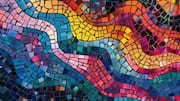 Give boring walls a makeover with seed mosaics 