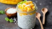 Quick fix: Chia pudding with mango and basil