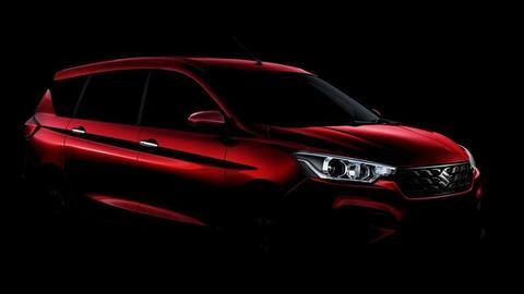 Maruti Suzuki Ertiga (facelift) teased ahead of April 15 launch Maruti Suzuki Ertiga (facelift) teased ahead of April 15 launch