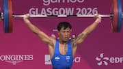 CWG 2026: India's Rishikanta Singh bags silver medal in weightlifting