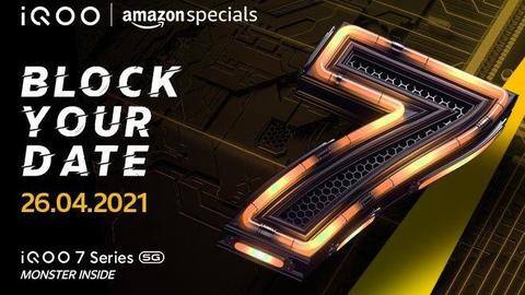 iQOO 7 series to debut in India on April 26 iQOO 7 series to debut in India on April 26