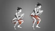 What are frog squats?