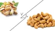 Pistachios v/s cashews: Which has more fat content?