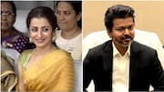 Independence Day celebrations: Trisha attends CM Vijay's flag-hoisting ceremony