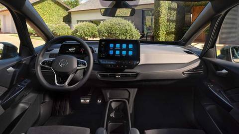 The hatchback features a dual-tone dashboard and multiple ADAS functions