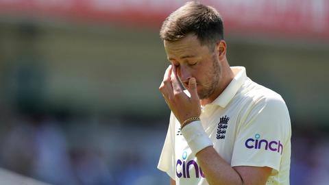 Ollie Robinson takes 'short break' from cricket after facing suspension Ollie Robinson takes 'short break' from cricket after facing suspension