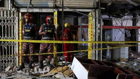 Explosion kills seven, damages buildings in Dhaka Explosion kills seven, damages buildings in Dhaka