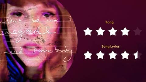 Taylor Swift's 'Renegade' review: How anxiety can impede a relationship Taylor Swift's 'Renegade' review: How anxiety can impede a relationship