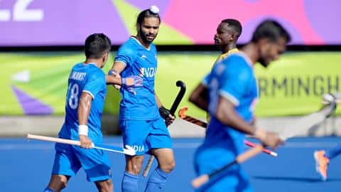 Commonwealth Games, Hockey (men's): England hold India despite trailing Commonwealth Games, Hockey (men's): England hold India despite trailing