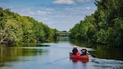 Discover the Niger River's beauty on a canoe ride 