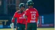 Bangladesh beat Zimbabwe in 3rd T20I, win series: Key stats