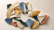 How to make beautiful art with recycled paper 
