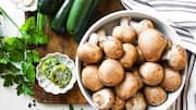 Mushrooms v/s zucchini: Comparing their nutrition