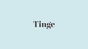Word of the Day: Tinge