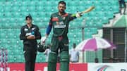 Bangladesh beat New Zealand in 3rd ODI, win series 2-1
