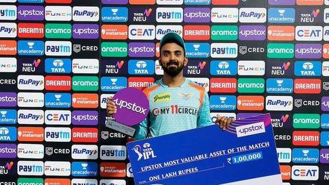 IPL 2022: LSG skipper KL Rahul fined for slow over-rate IPL 2022: LSG skipper KL Rahul fined for slow over-rate