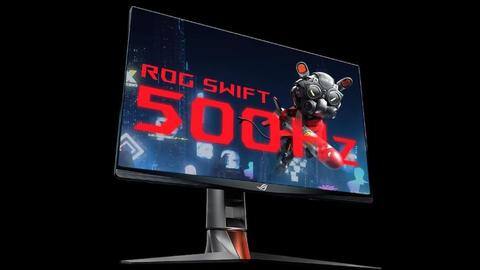 ASUS launches gaming monitor that refreshes 500 times per second ASUS launches gaming monitor that refreshes 500 times per second