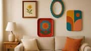 Want to revamp your space? Try retro thrifted wall art