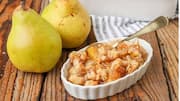 Pear and walnut crisp: The new breakfast favorite 