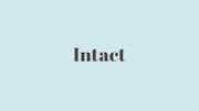 Word of the Day: Intact