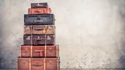 How to reuse old suitcases in home decor