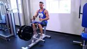Improve your lower body strength with seated calf raises