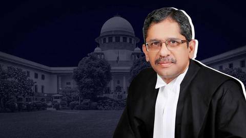 CJI Ramana's 'Lakshman Rekha' jibe at meet with PM, CMs CJI Ramana's 'Lakshman Rekha' jibe at meet with PM, CMs