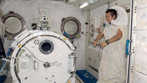 #NewsBytesExplainer: How do astronauts sleep in space at the ISS? #NewsBytesExplainer: How do astronauts sleep in space at the ISS?