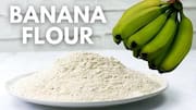 Experiment with banana flour and make these recipes