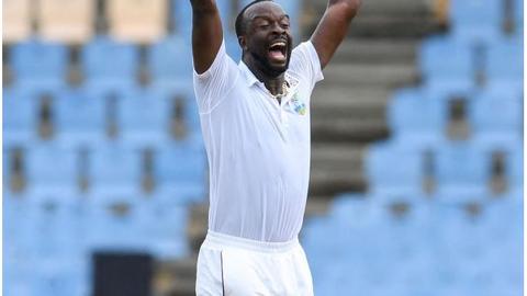 Kemar Roach becomes sixth WI bowler with 250 Test wickets Kemar Roach becomes sixth WI bowler with 250 Test wickets