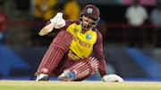 Brandon King slams his second successive T20I fifty vs Australia