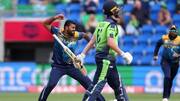 ICC T20 World Cup: Ireland manage 128/8 against Sri Lanka
