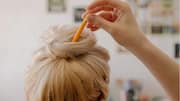 A pencil is all you need for these easy hairstyles