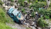 J&K: Bus plunges into gorge; 3 jawans killed, 12 injured 