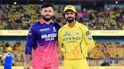 IPL: A look at CSK's lowest first-innings totals against RR