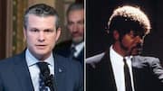 Pete Hegseth quotes 'Pulp Fiction's fake Bible verse during sermon