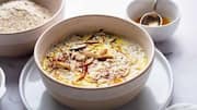 How to make this pistachio and saffron porridge