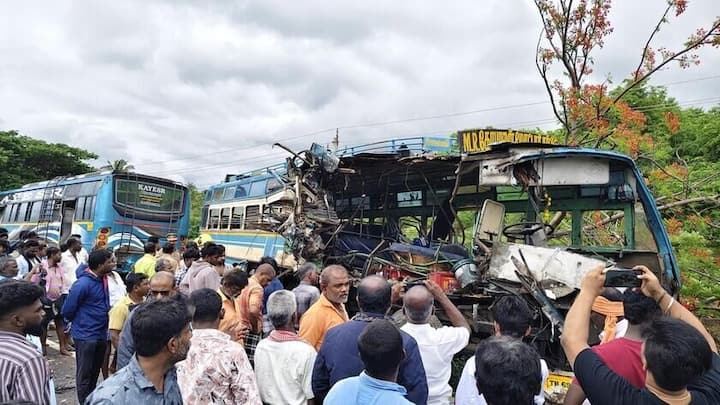 TN: 6 dead, over 35 injured in head-on bus collision