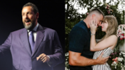 Adam Sandler played basketball hours before officiating Taylor-Travis wedding