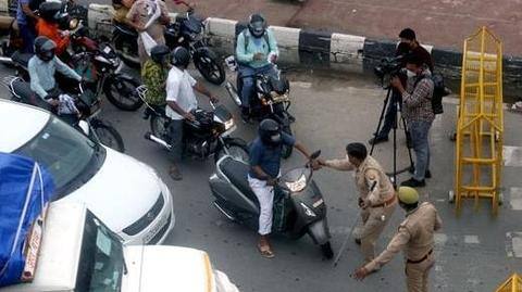 Noida: Over 5,500 fined for not wearing face masks Noida: Over 5,500 fined for not wearing face masks