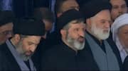Who are Khamenei's 3 sons who attended his funeral?