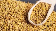 Fenugreek seeds: A spice for better metabolism