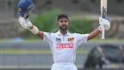 Batters with twin hundreds in a Test, second while following-on